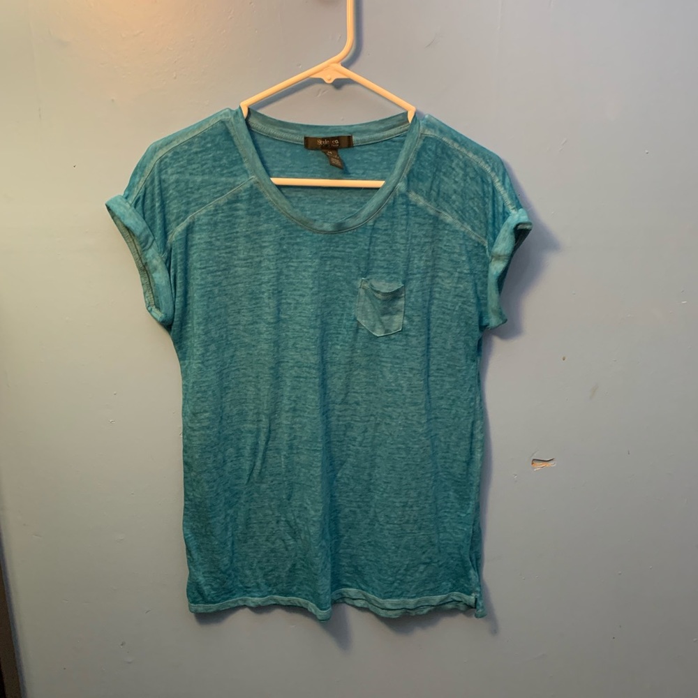 Teal T-shirt